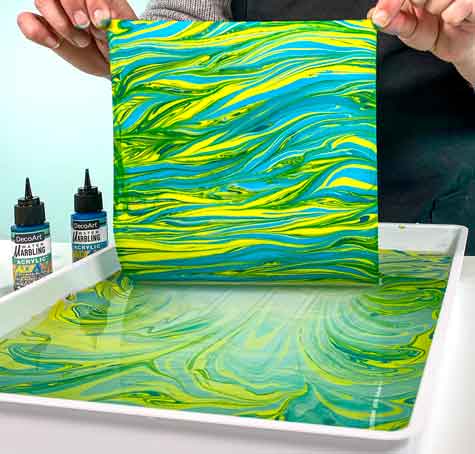What is Water Marbling?